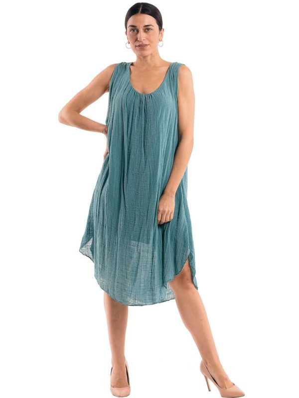 Short Plain dress 1-8687-1 - Image 4