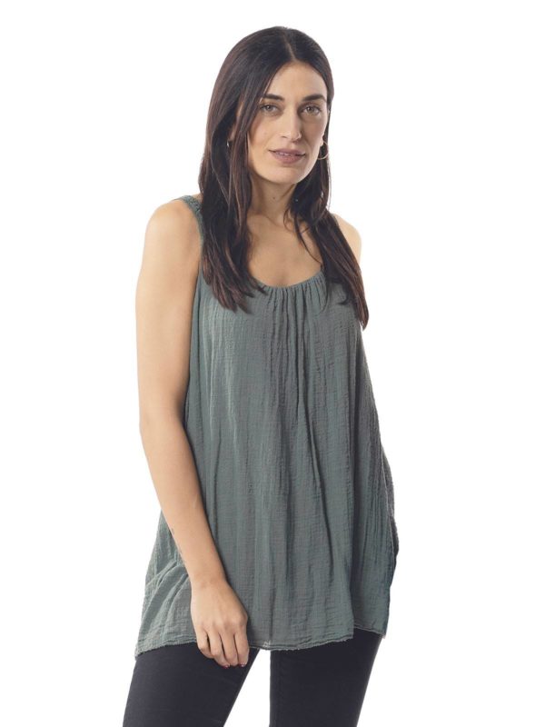 Plain blouse 1-8980 - Image 3