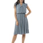 Floral dress with ruffles 14-7706