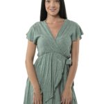 Short dress floral 15-2292