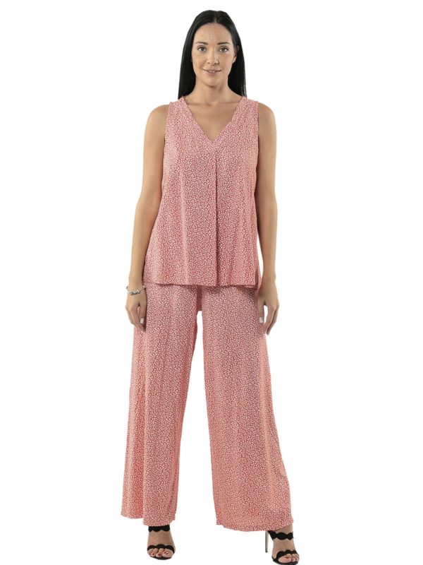 Floral trousers 15-2341 - Image 3