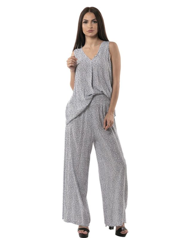 Floral trousers 15-2341 - Image 5