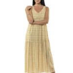 Long dress printed 16-1408