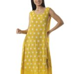 Midi dress polka dot 17-9161