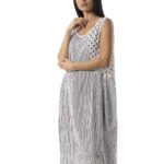 Midi dress printed 17-9179