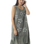 Short dress floral 19-19198