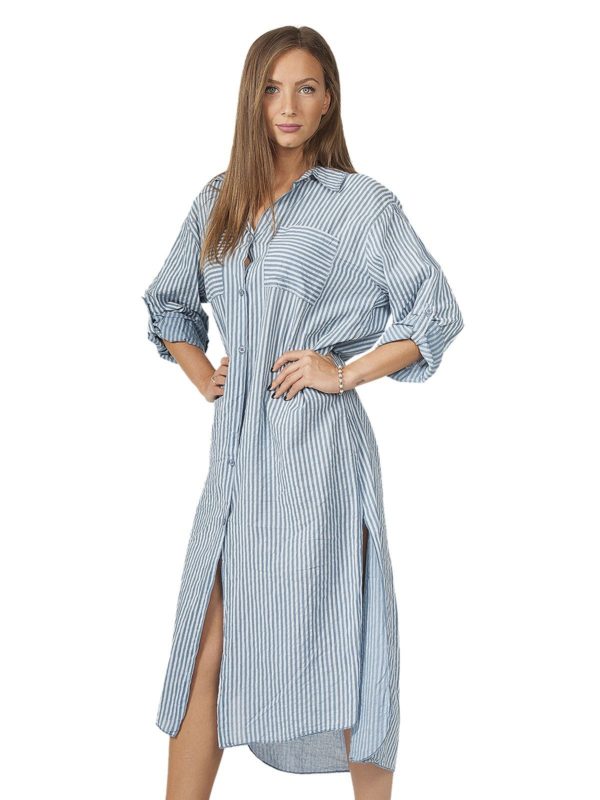 Long striped shirt 2-1985 - Image 3