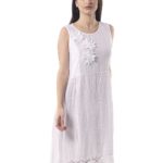 Midi plain dress 2-2156