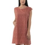 Short plain dress 2-2827-1