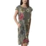 Short floral dress 2-2827-2