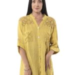 Plain linen shirt 2-2838