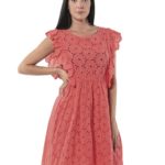 Short plain dress 2-2872