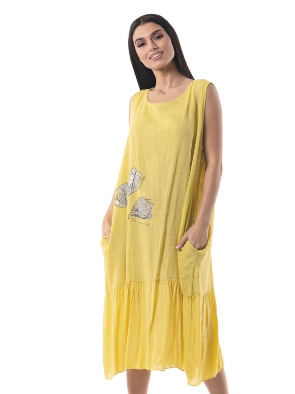 Cotton dress 20-19103 - Image 4