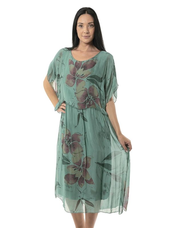 Floral dress 23-8065 - Image 3