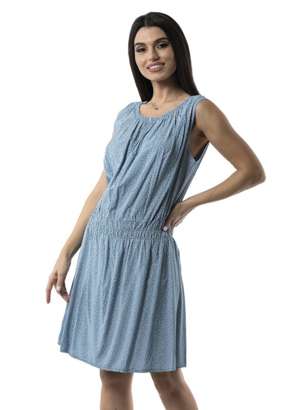 Short floral dress 24-3123F - Image 3