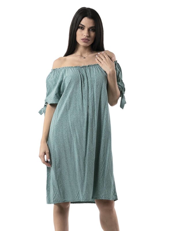 Short floral dress 24-3618F - Image 3