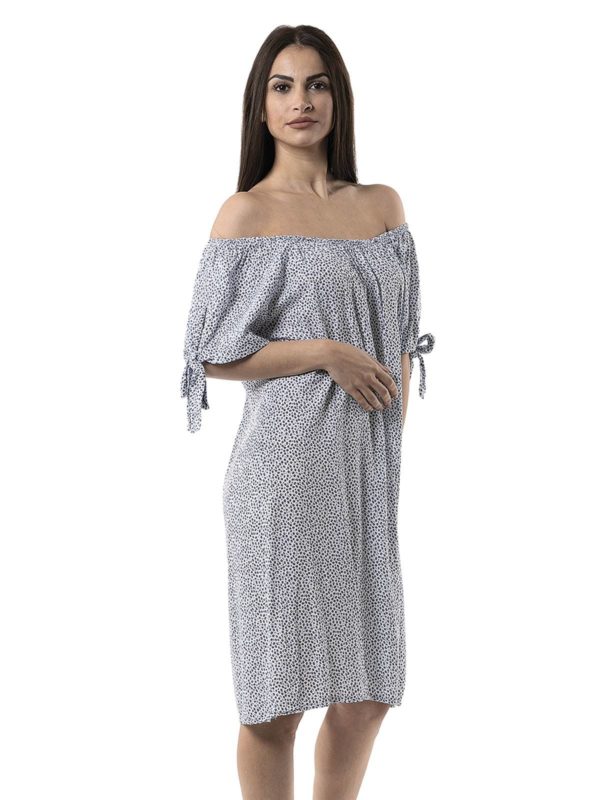 Short floral dress 24-3618F - Image 4