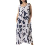 Floral dress sleeveless 27-5069
