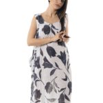 Floral dress sleeveless 27-5100