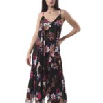 Viscose floral dress 3-19519