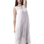 Plain cotton dress 3-19522