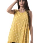 Viscose polka dot blouse 3-19703