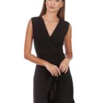 Plain short dress 4-2989