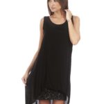 Plain short sequin dress 6-5038/L