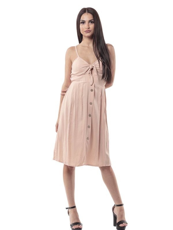 Plain dress with straps 7_51058 - Image 5