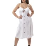 Plain dress with straps 7_51058