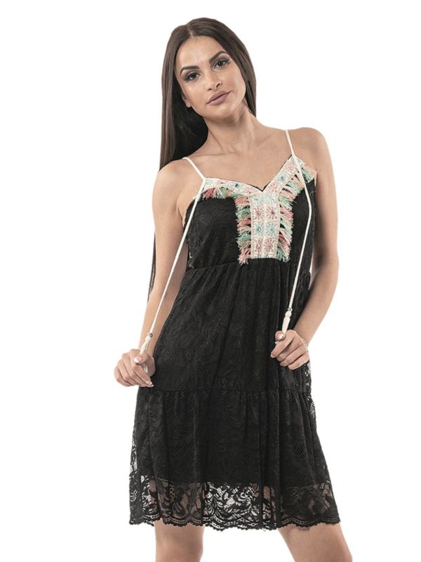 Plain short dress 7_51072 - Image 3