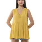 Plain blouse with lace 8_1992