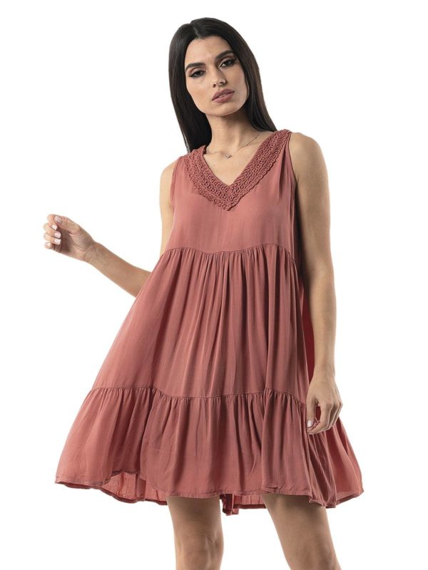 Plain short dress 8_1999 - Image 3