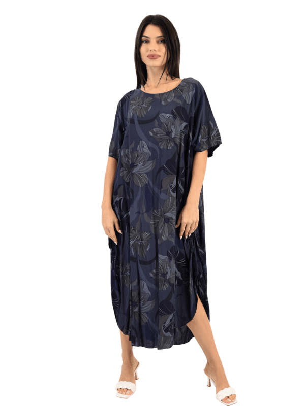 Φόρεμα με μανίκια 20-20266 - Image 5