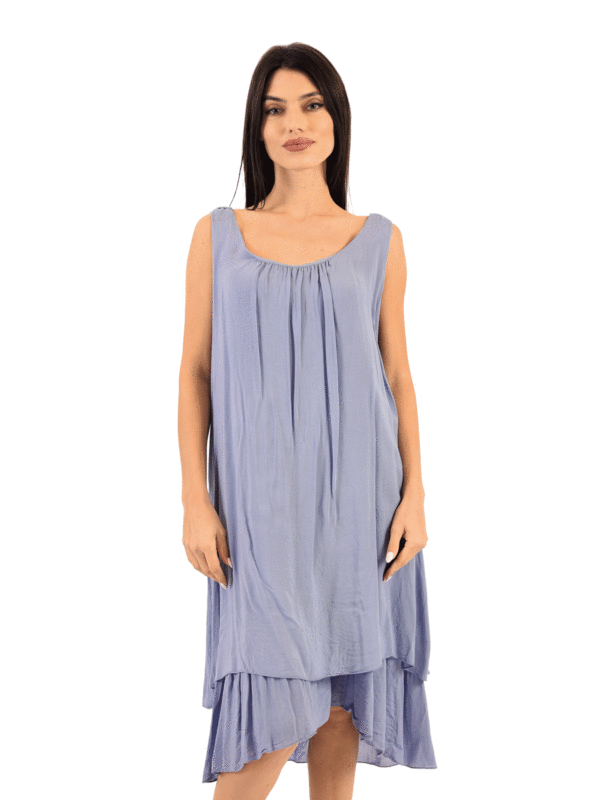 Φόρεμα αμάνικο 20-21371 - Image 6