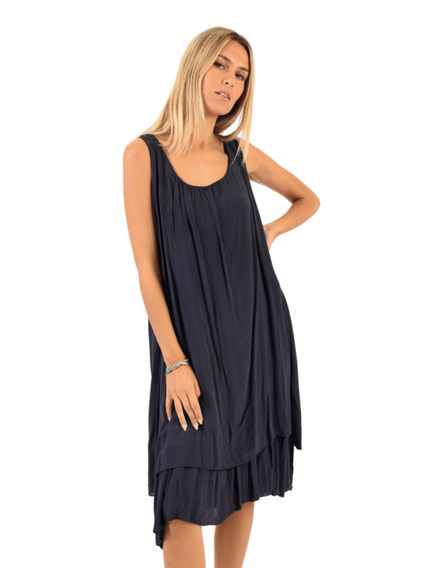 Φόρεμα αμάνικο 20-21371 - Image 5